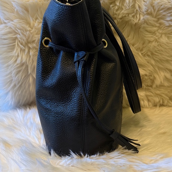 Coach Black Leather Bag - Andy - Embossed Horses & Carriage - Picture 7 of 10